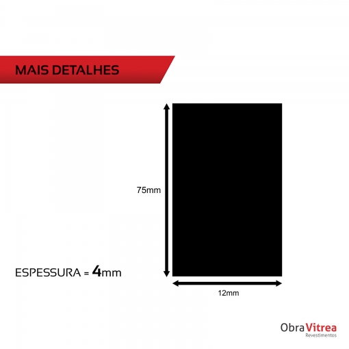 Numeral de Vidro - Seis
