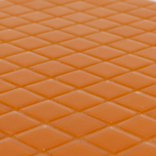 Pastilha de Vidro Antiderrapante - Laranja