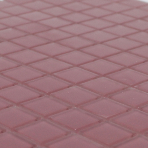 Pastilha de Vidro Antiderrapante - Rosa