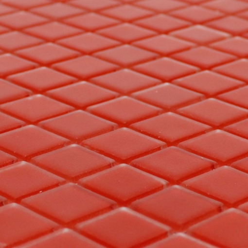 Pastilha de Vidro Antiderrapante - Vermelho