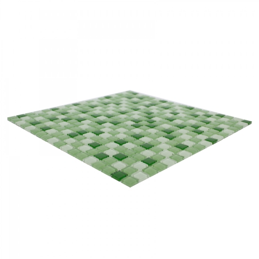Pastilha de Vidro Cristal - Mescla Verde Maçã