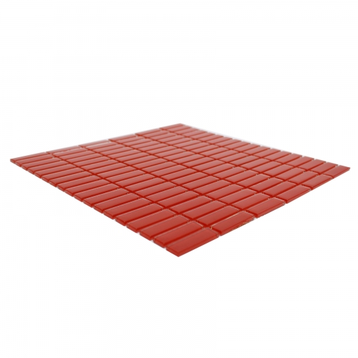 Pastilha de Vidro Cristal - Vermelho