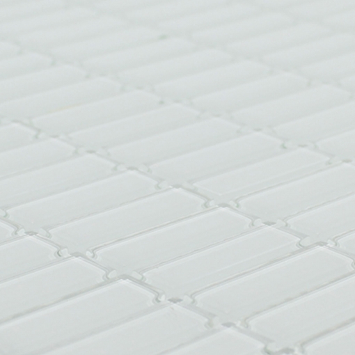 Pastilha de Vidro Cristal - Branco