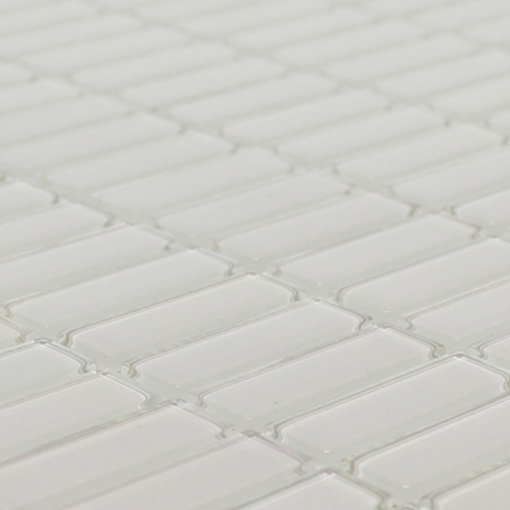Pastilha de Vidro Cristal - Branco Gelo