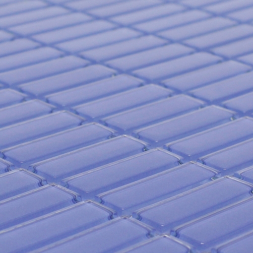 Pastilha de Vidro Cristal - Azul Caribe