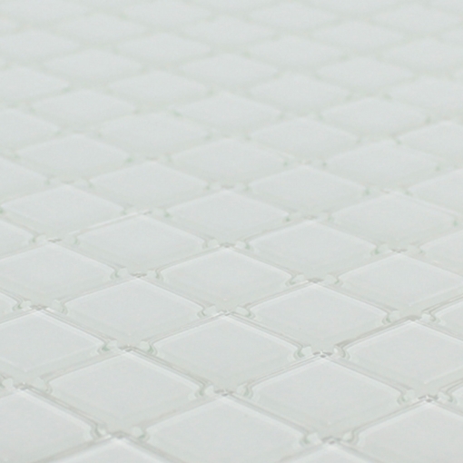Pastilha de Vidro Cristal - Branco