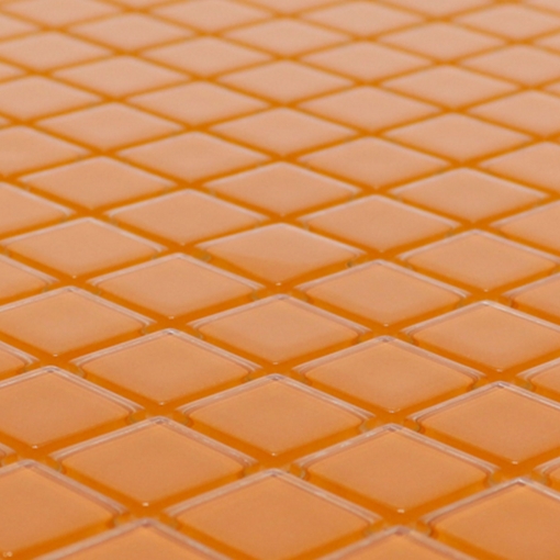 Pastilha de Vidro Cristal - Laranja