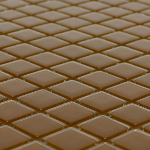 Pastilha de Vidro Cristal - Caramelo