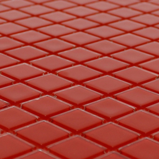 Pastilha de Vidro Cristal - Vermelho