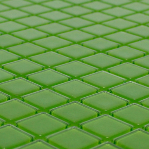 Pastilha de Vidro Cristal - Verde Kiwi