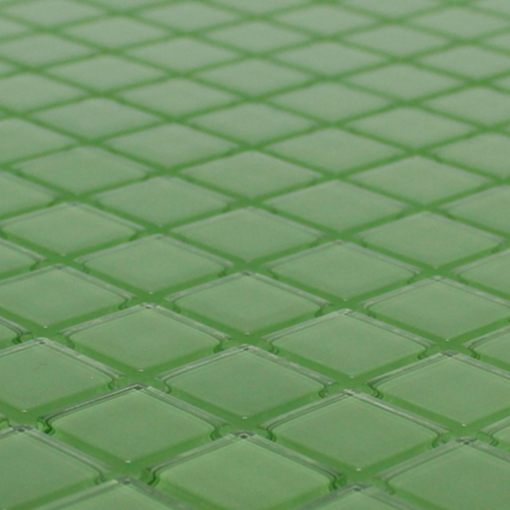 Pastilha de Vidro Cristal - Verde Maça