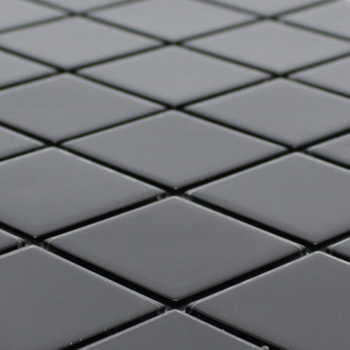 Pastilha de Vidro Cristal - Preto