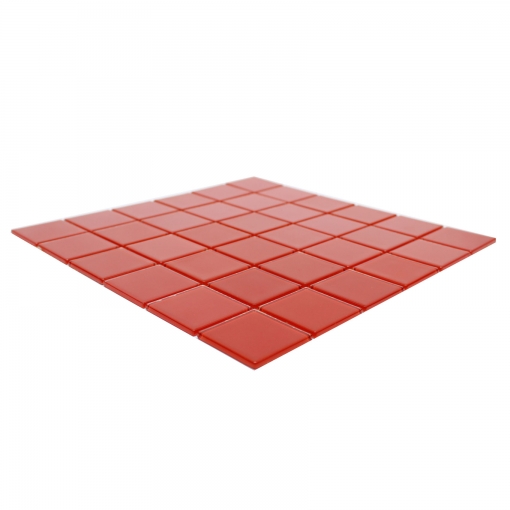 Pastilha de Vidro Cristal - Vermelho
