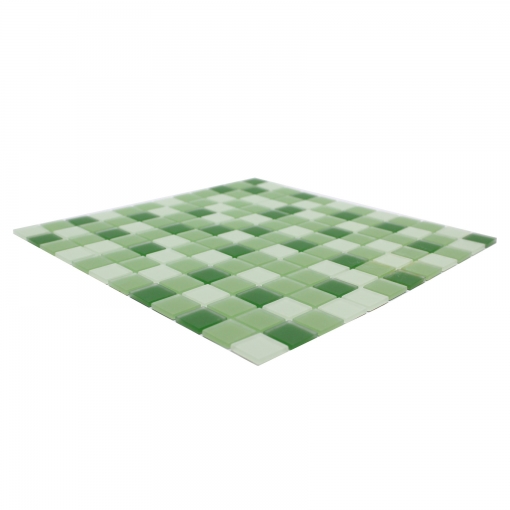Pastilha de Vidro MATE - Mescla Verde Maçã