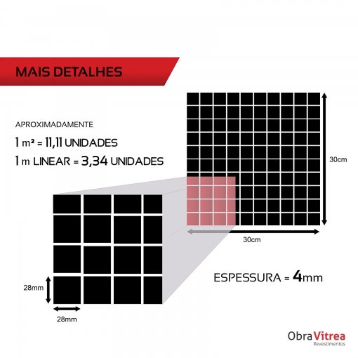 Pastilha de Vidro Cristal  - Anis