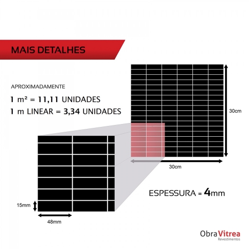 Pastilha de Vidro Cristal - Mescla Verde Maçã