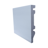 TrendFloor Lite Rodapé ACC - 7cm - Branco AC Liso